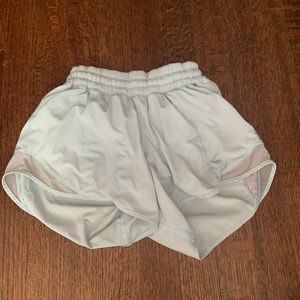 light blue lululemon shorts